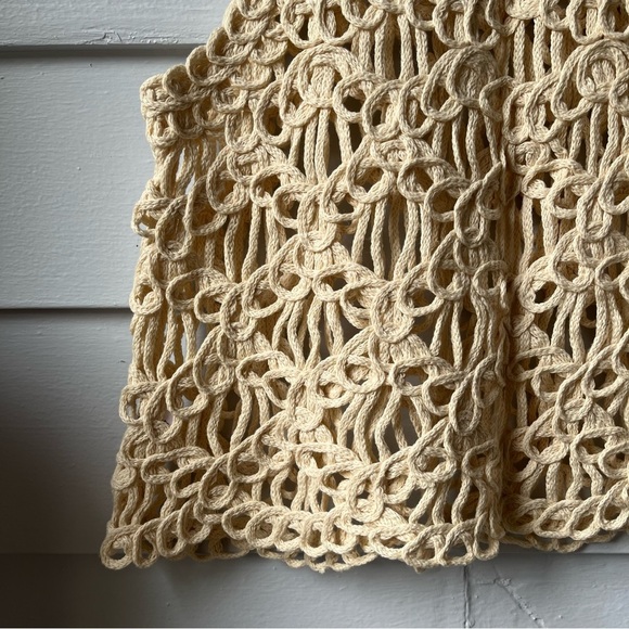 Umgee Crochet Cream Tank Top - Picture 10 of 11